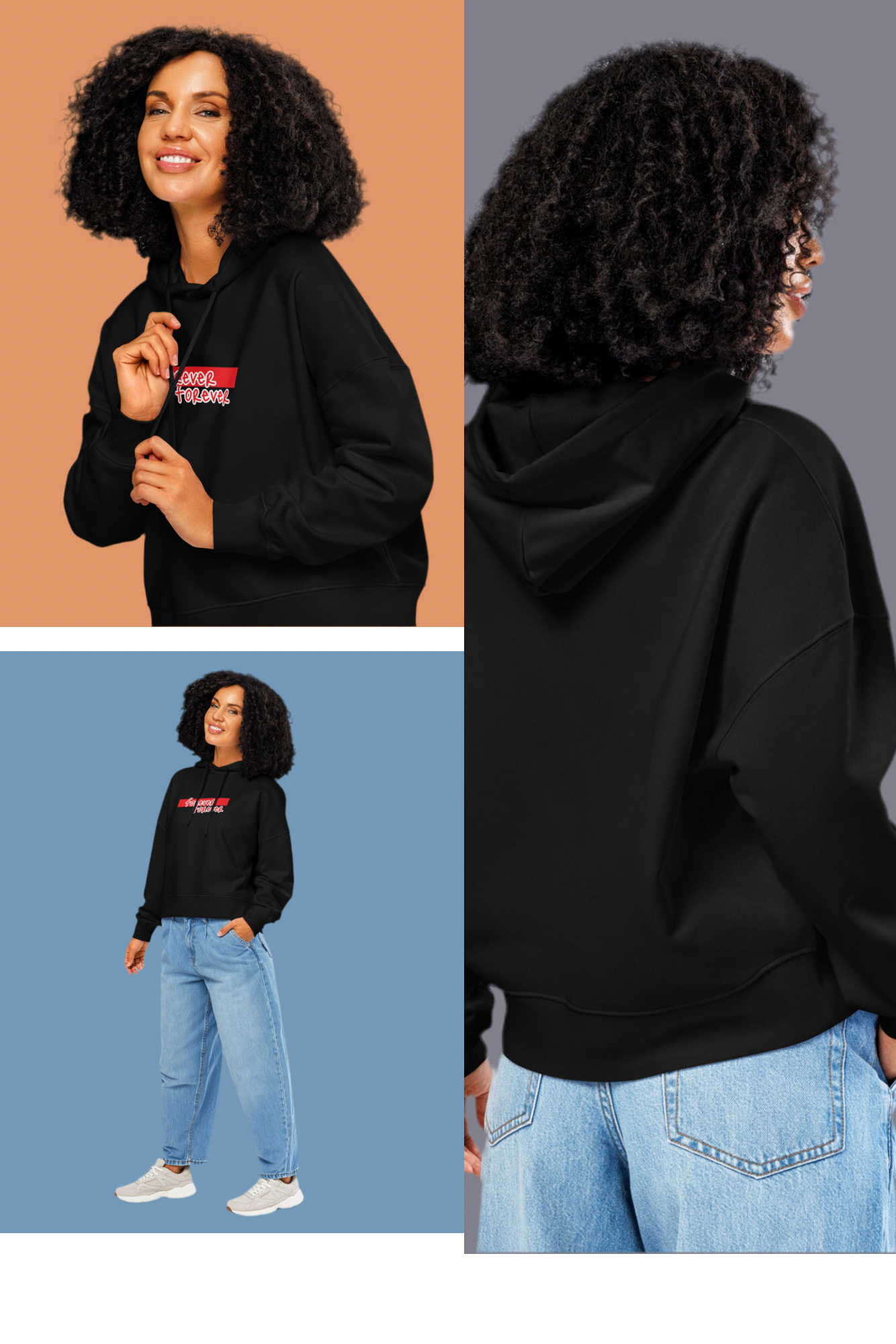 Women’s organic mid-weight hoodie