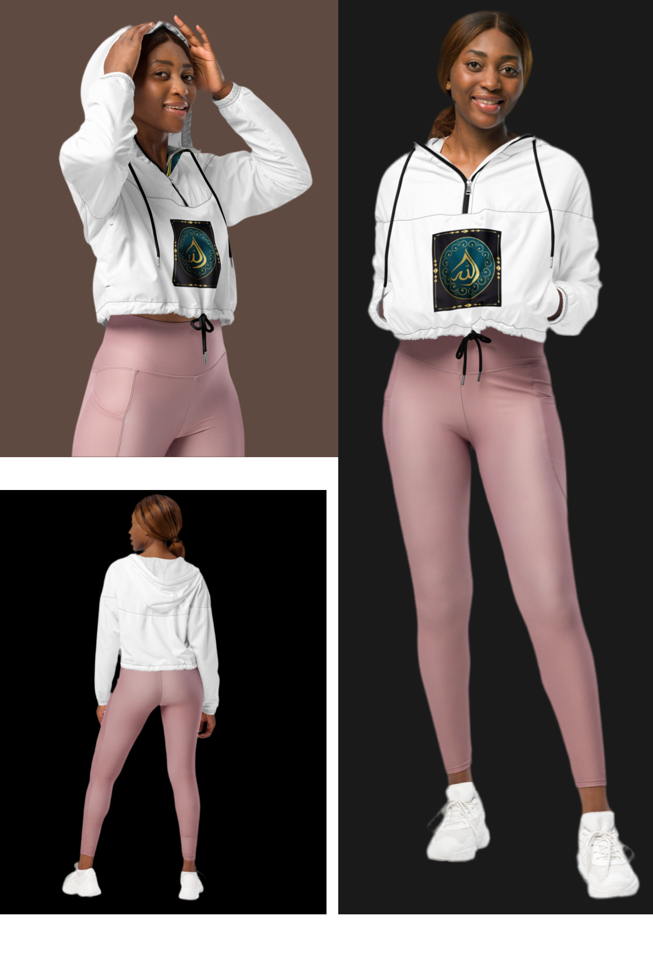 Women’s cropped windbreaker