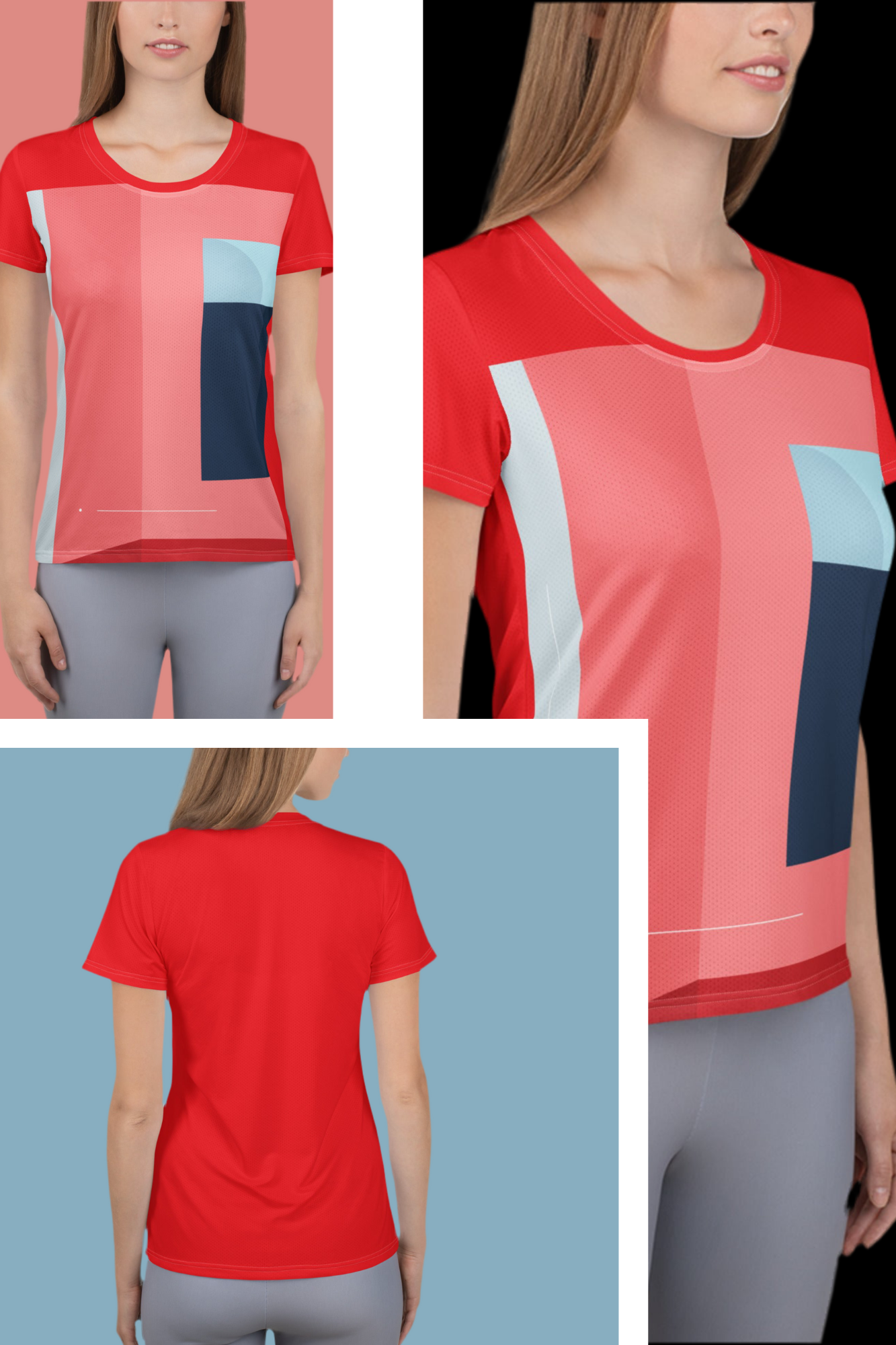 Women's athletic t-shirt