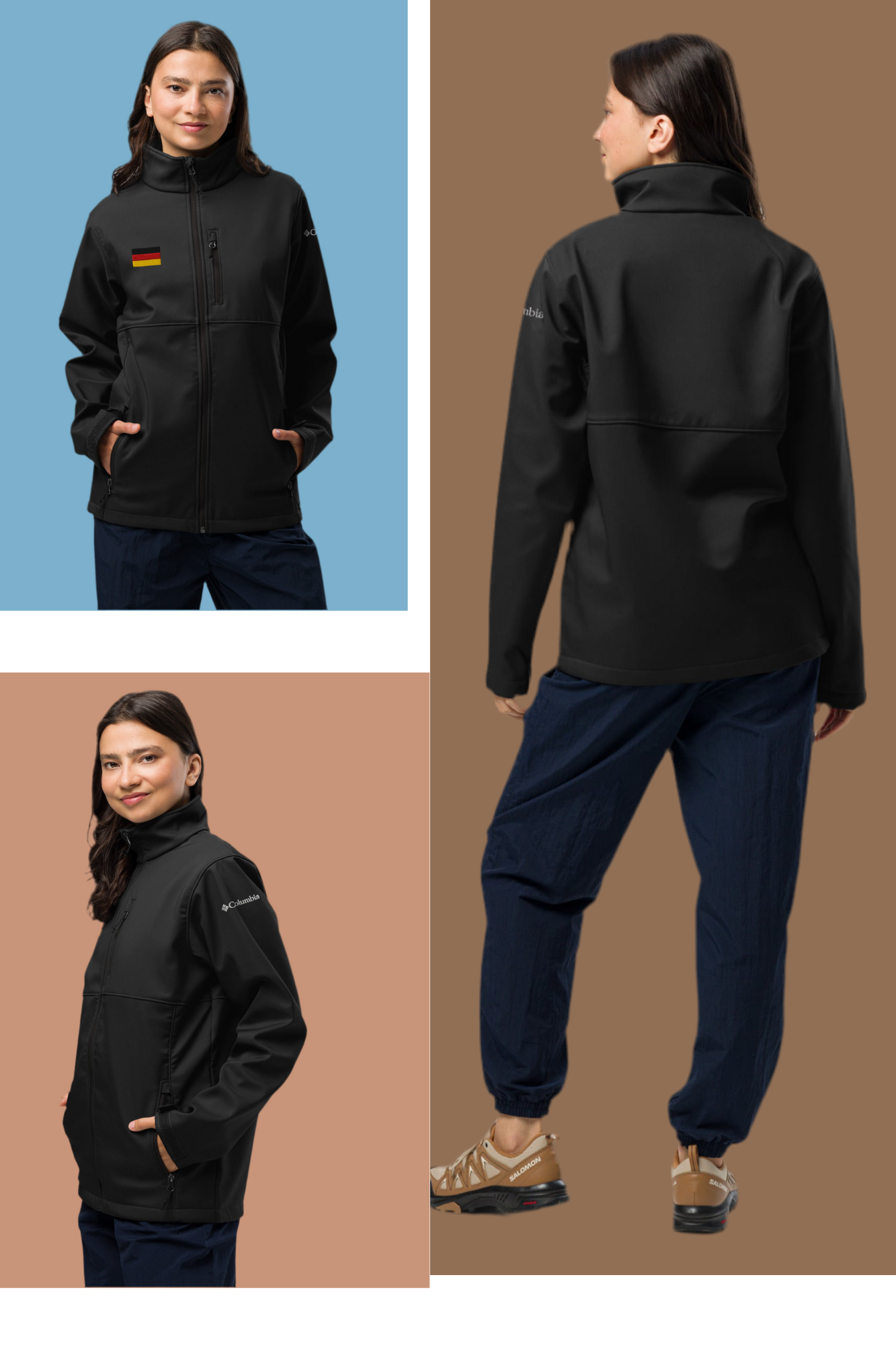 Columbia soft shell jacket