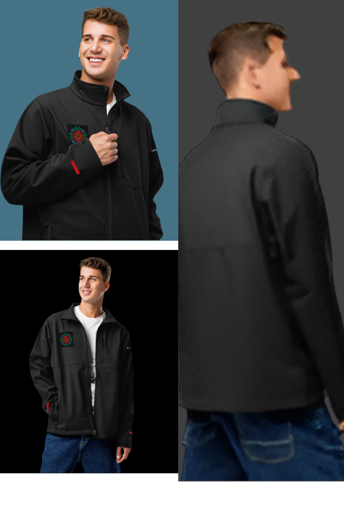 Columbia soft shell jacket