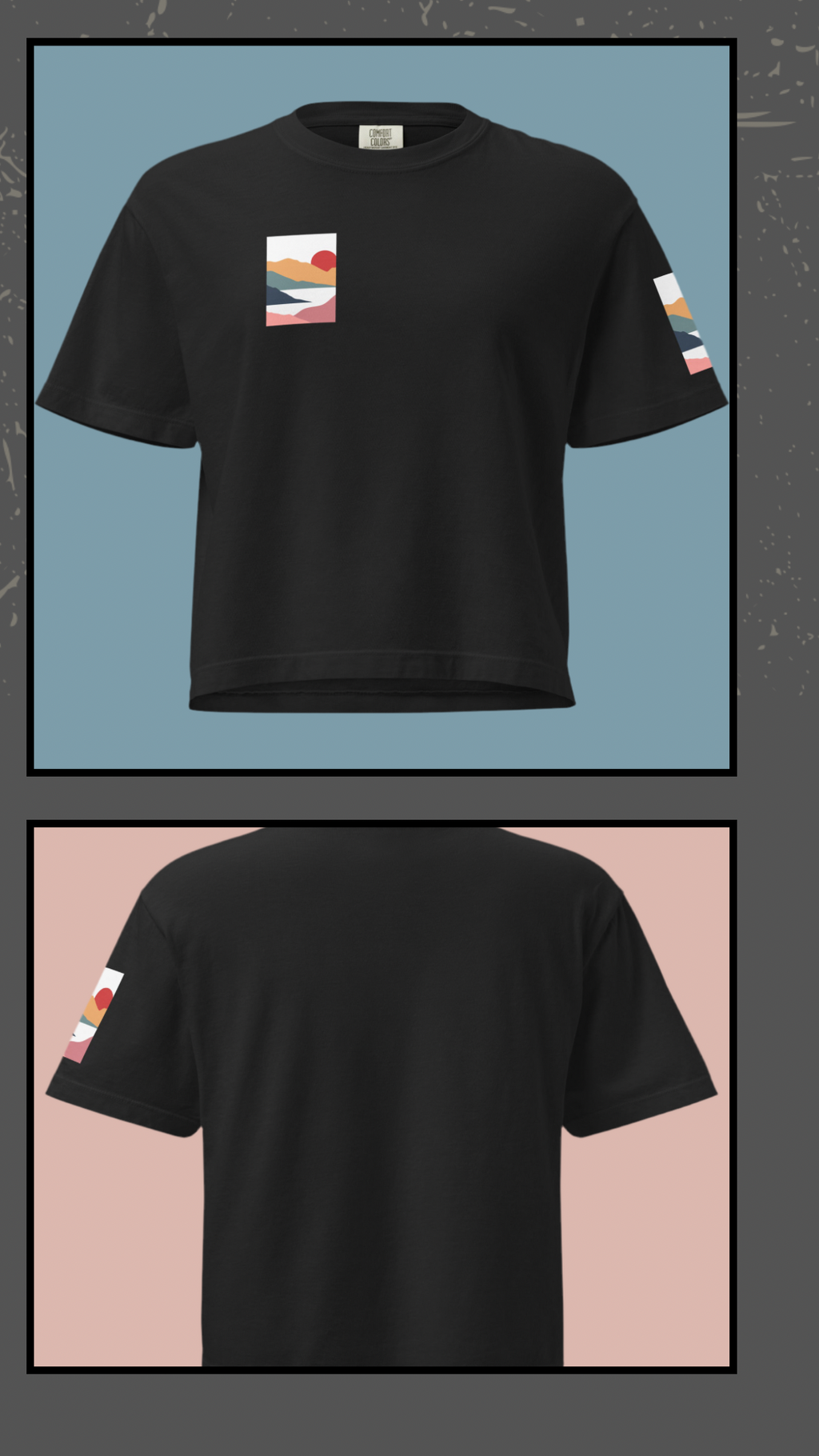 Women’s heavyweight boxy tee