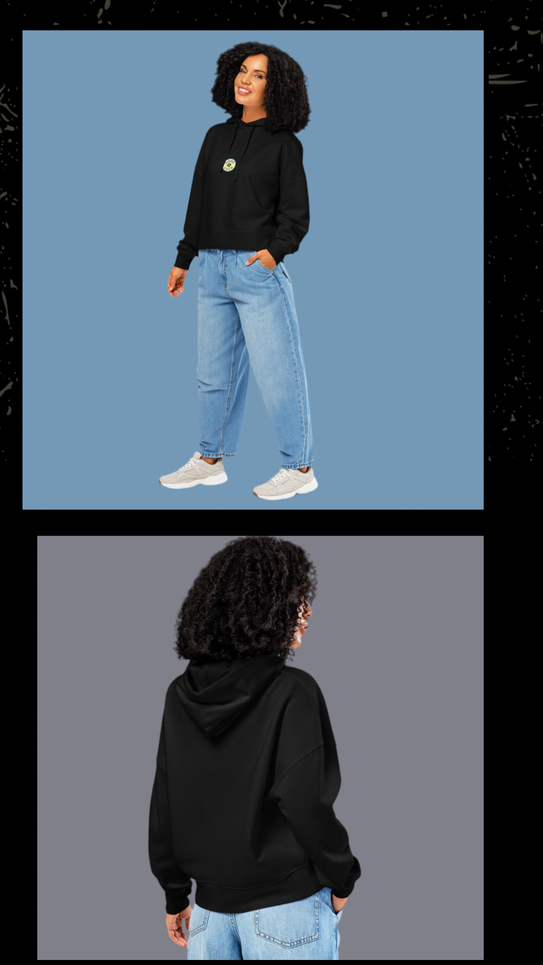 Women’s organic mid-weight hoodie