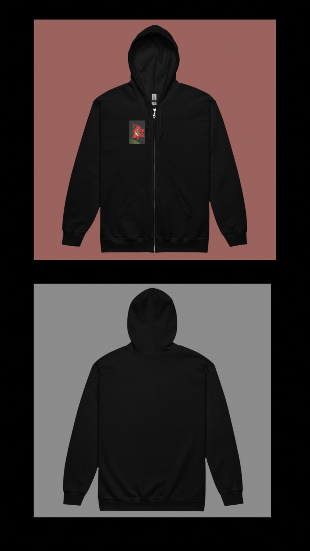 Unisex heavy blend zip hoodie