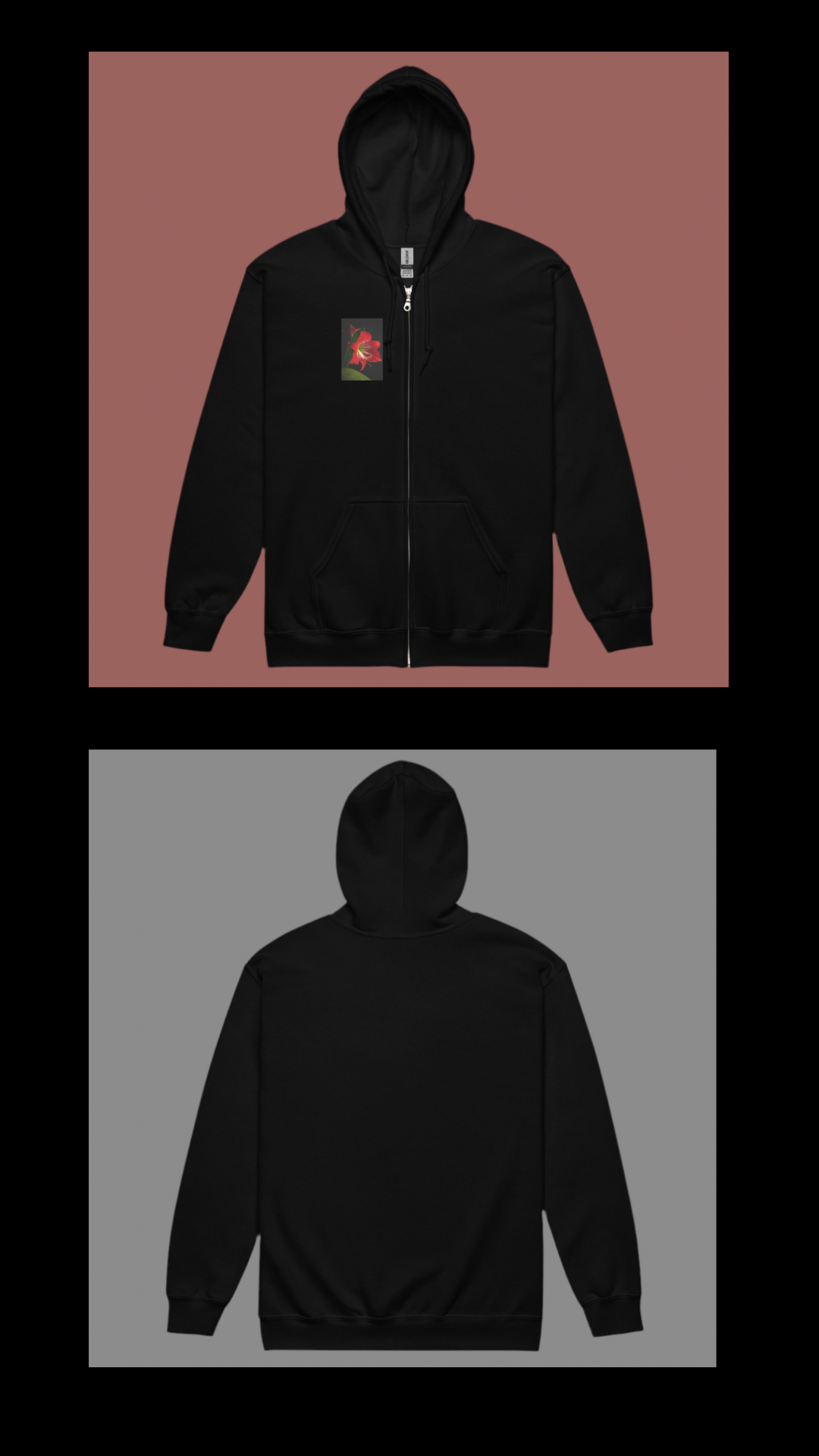 Unisex heavy blend zip hoodie