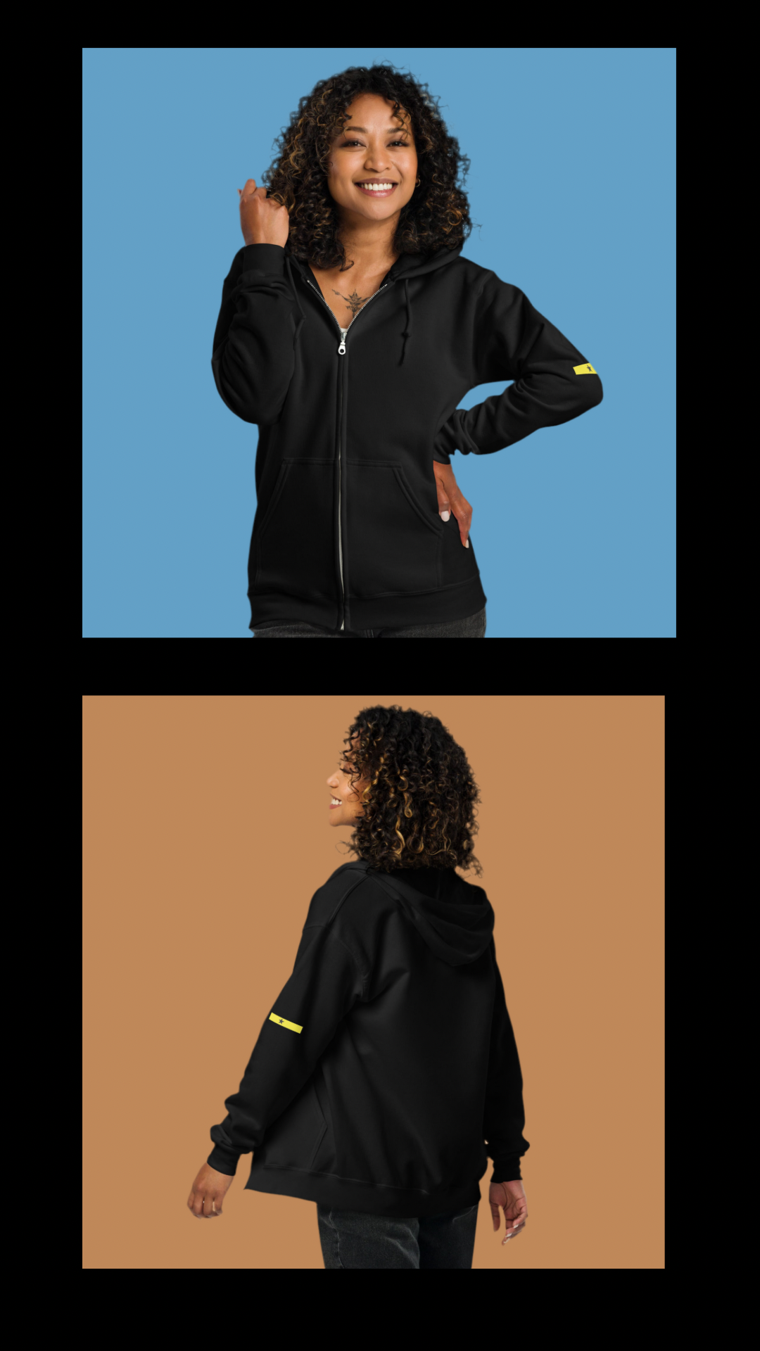 Unisex heavy blend zip hoodie