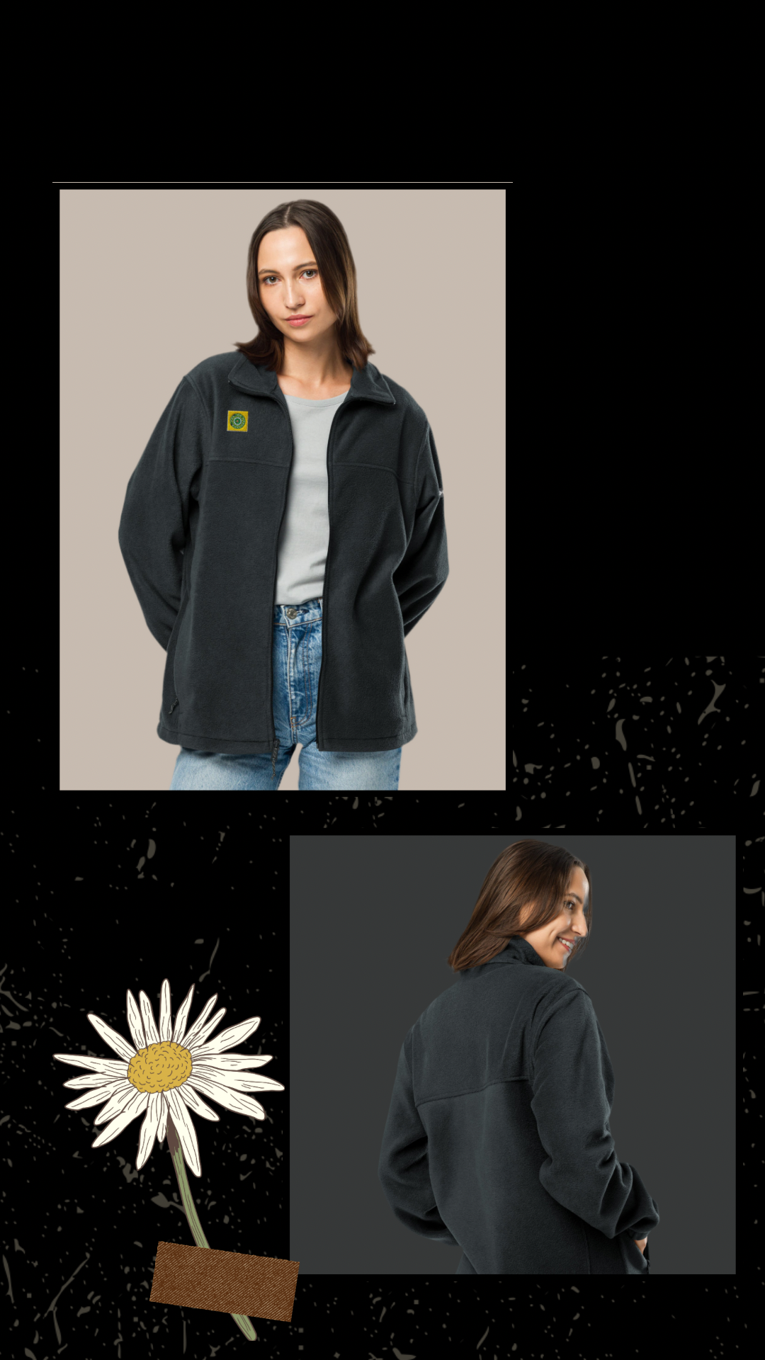Unisex Columbia fleece jacket