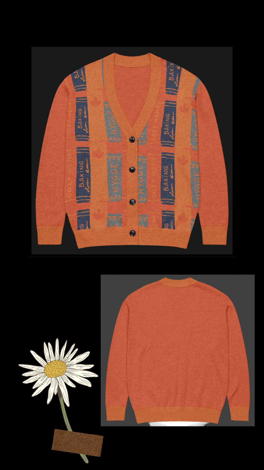 Knitted cardigan