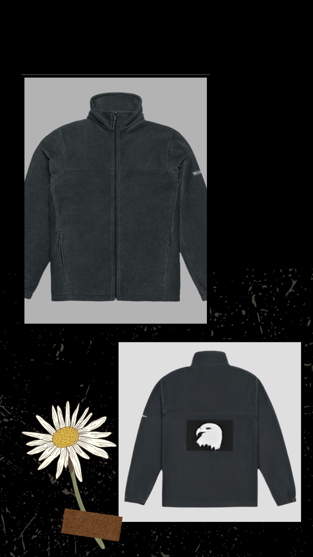 Unisex Columbia fleece jacket