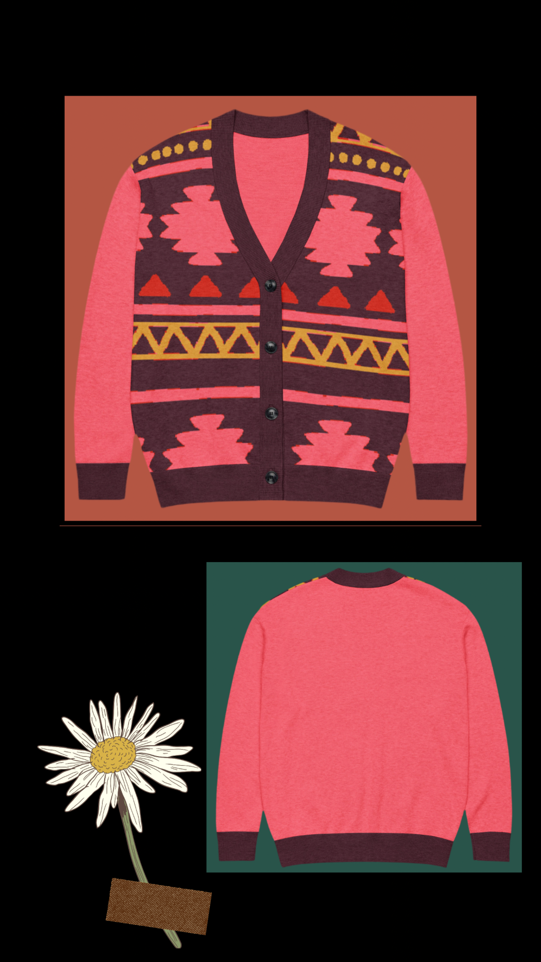 Knitted cardigan