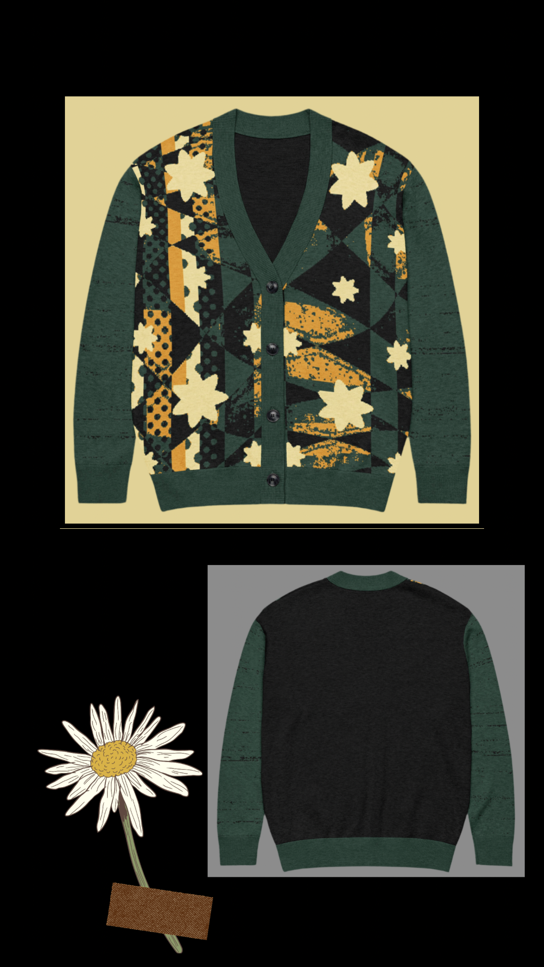 Knitted cardigan