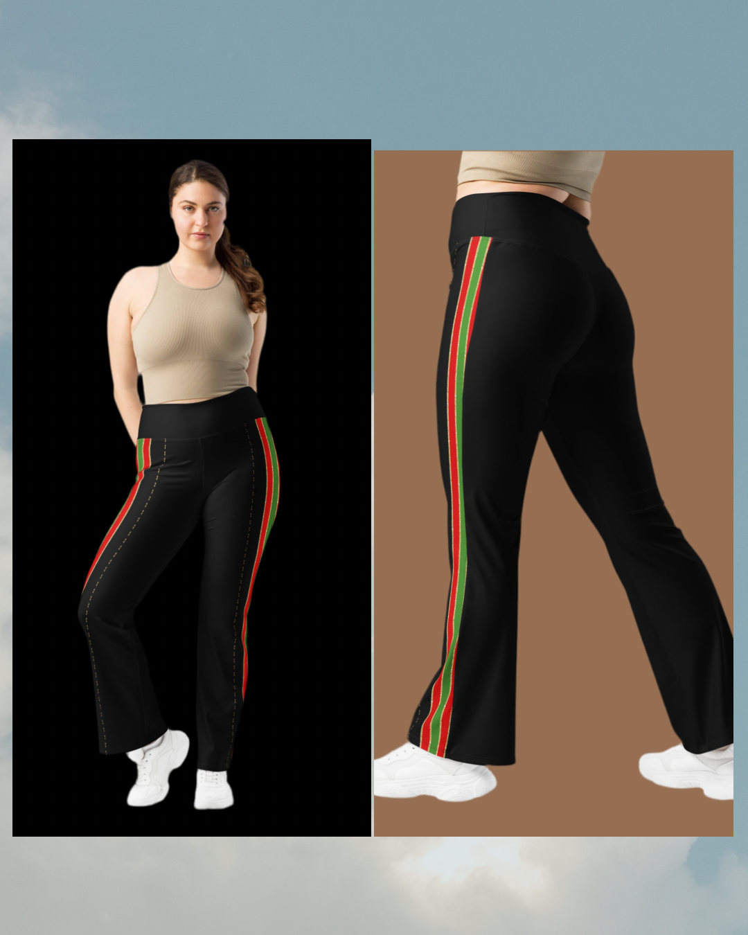 Flare leggings