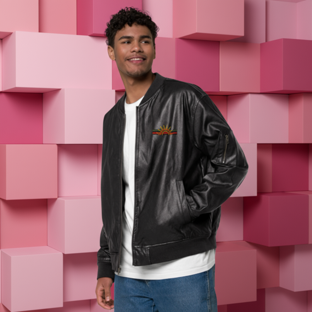Premium recycled bomber jacket