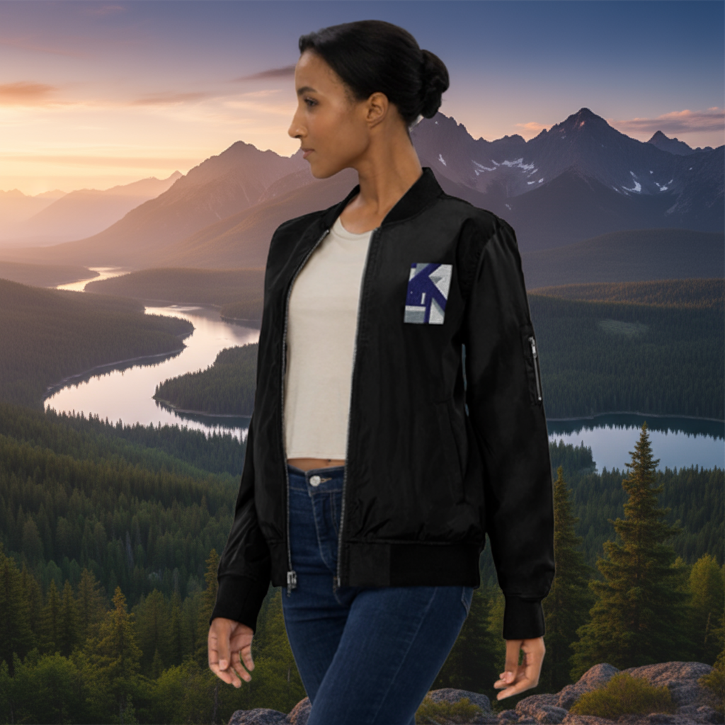 Premium recycled bomber jacket